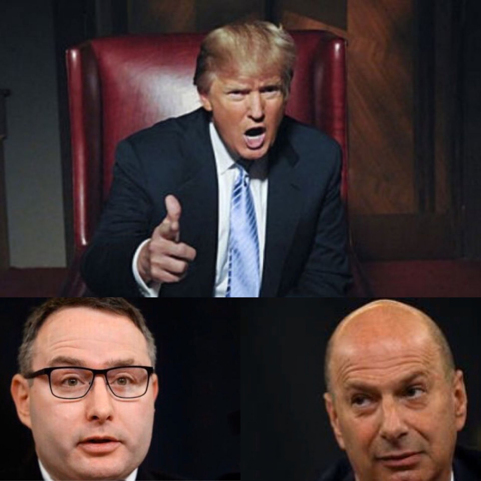 High Quality Trump firing Vindman and Sondland Blank Meme Template