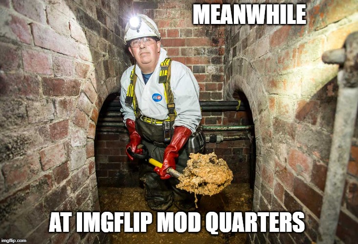 MEANWHILE AT IMGFLIP MOD QUARTERS | made w/ Imgflip meme maker