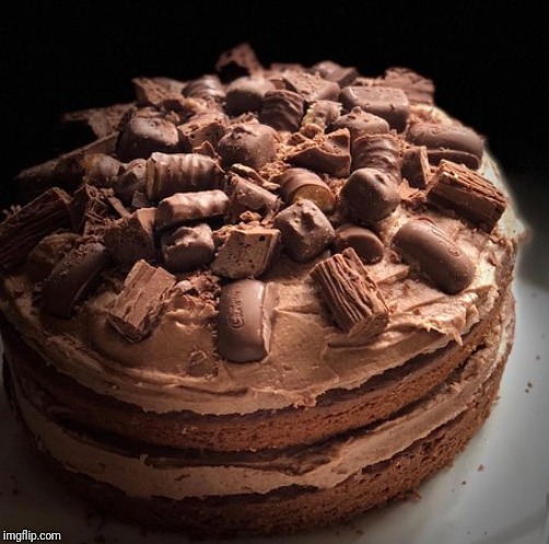 Yum! | image tagged in chocolate cake,delicious | made w/ Imgflip meme maker