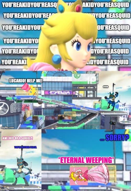 Super Smash Bros. stages: Moray Towers | image tagged in splatoon,pokemon,super smash bros,super mario,dead memes | made w/ Imgflip meme maker