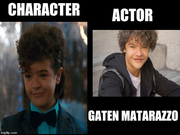 Blank White Template | CHARACTER ACTOR GATEN MATARAZZO | image tagged in blank white template | made w/ Imgflip meme maker