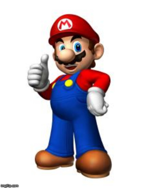 Mario Thumbs Up | image tagged in mario thumbs up | made w/ Imgflip meme maker