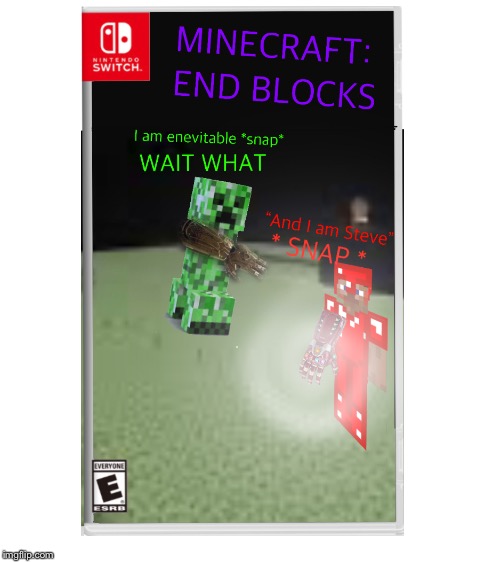 I finally make it after 2 hours :D | image tagged in blank white template,endgame,minecraft | made w/ Imgflip meme maker