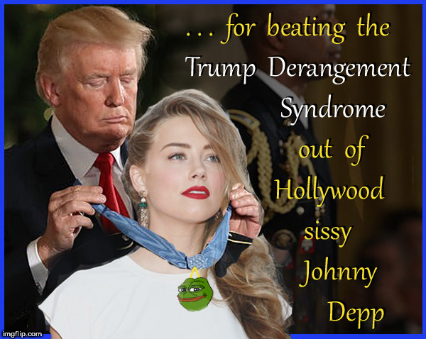 Amber Heard .....boom | image tagged in trump derangement syndrome,amber heard,johnny depp,scumbag hollywood,lol so funny,political meme | made w/ Imgflip meme maker