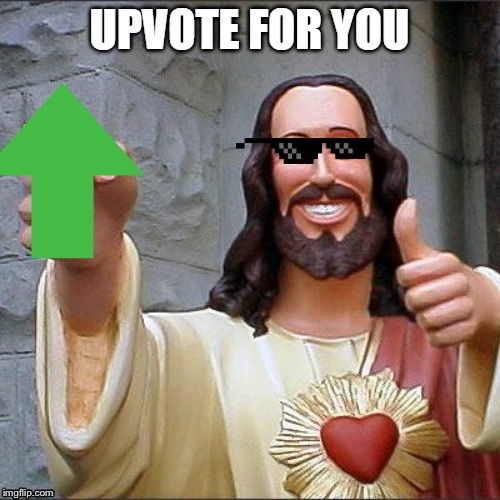 Jesus gives upvote | image tagged in jesus gives upvote | made w/ Imgflip meme maker