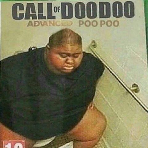 High Quality call of doo doo abvanced poo poo Blank Meme Template