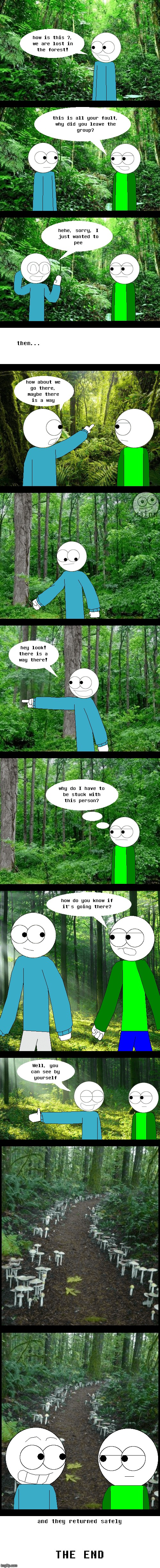 Get Lost In Jungle | image tagged in neckless,comics/cartoons,jungle | made w/ Imgflip meme maker