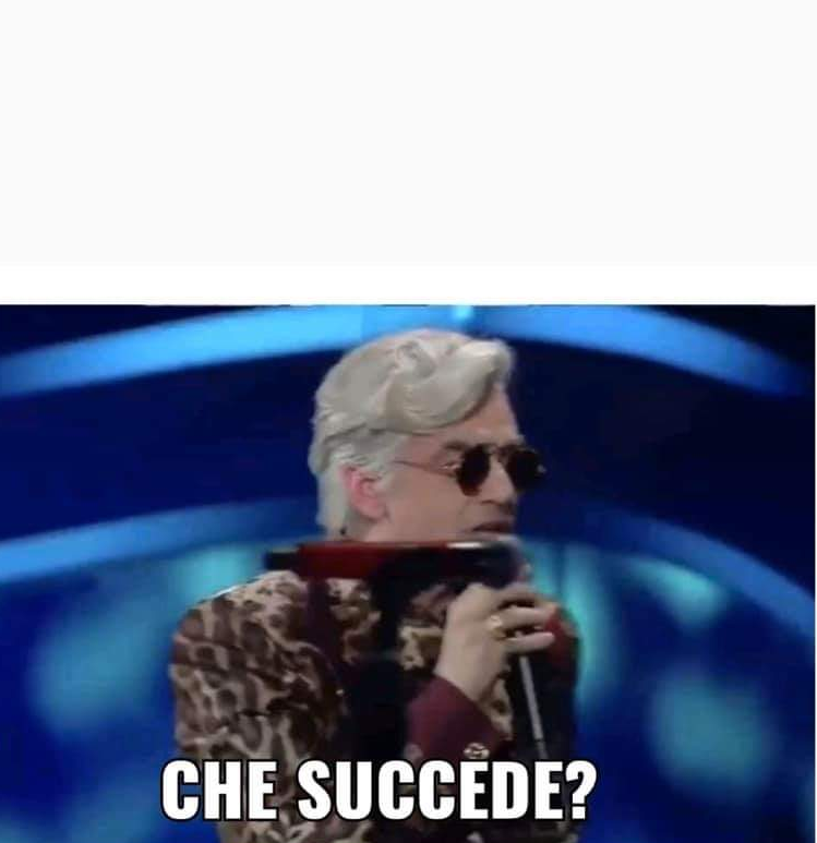 High Quality Morgana sanremo Blank Meme Template