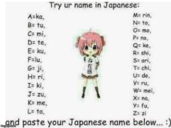 Repost but this was neat | image tagged in repost,japanese,name,oh wow are you actually reading these tags,stop reading the tags,just kidding | made w/ Imgflip meme maker