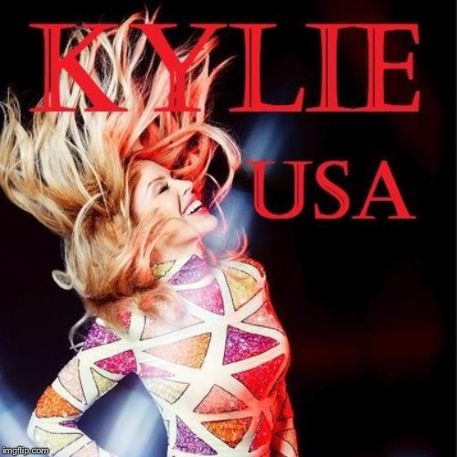 Cover art for the inactive Twitter account @KylieUSA | image tagged in kylie usa,usa,singer,twitter,fandom,fan | made w/ Imgflip meme maker