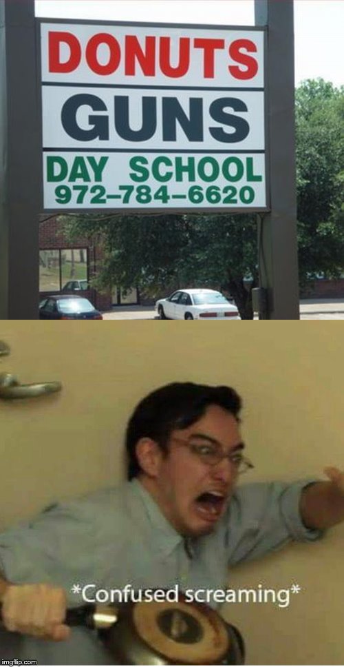 Hold up, this is way beyond illegal | image tagged in confused screaming,hold up,wait that's illegal,school,guns,why am i doing this | made w/ Imgflip meme maker