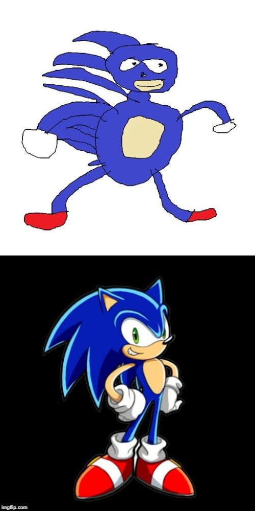 image tagged in memes,youre too slow sonic,sanic | made w/ Imgflip meme maker