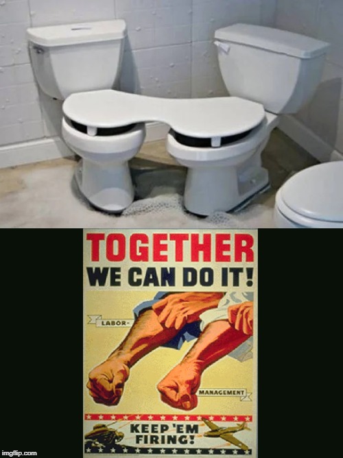 You gotta have trust... | image tagged in toilet,funny memes,world war 2 | made w/ Imgflip meme maker