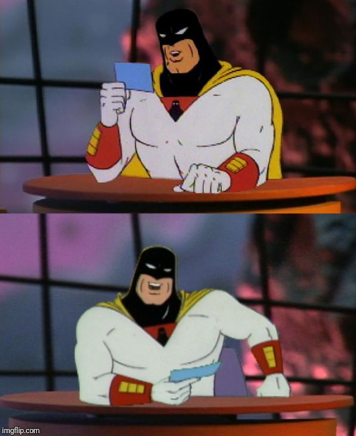FAKE NEWS WITH SPACE GHOST | image tagged in space ghost,fake news,breaking news | made w/ Imgflip meme maker