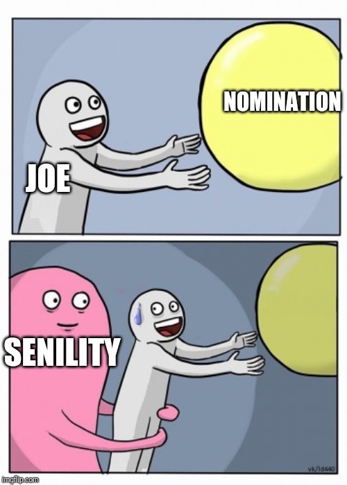 Time is a cruel thing, and it's time for Joe to retire. | NOMINATION; JOE; SENILITY | image tagged in inner me,creepy uncle joe,joe biden,politics,political meme | made w/ Imgflip meme maker