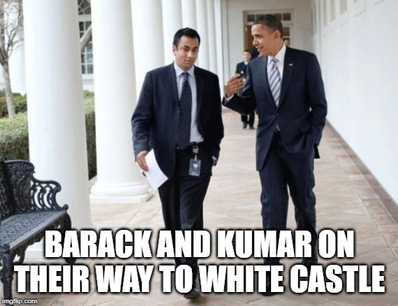 Give Me 50 Sliders! | BARACK AND KUMAR ON THEIR WAY TO WHITE CASTLE | image tagged in memes,barack and kumar 2013 | made w/ Imgflip meme maker