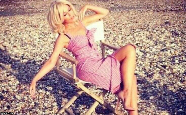 On the beach | image tagged in kylie beach,beach,gorgeous,style,dress,celebrity | made w/ Imgflip meme maker