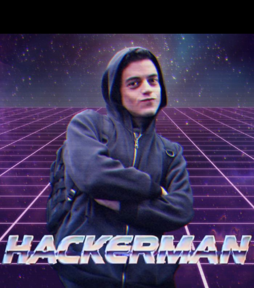 Mr Robot Hackerman Blank Meme Template