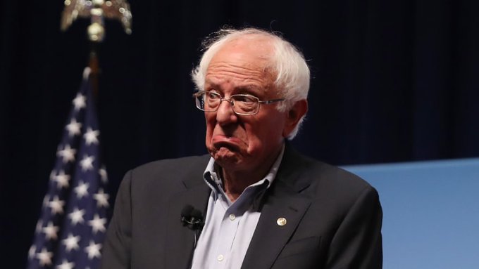 Bernie Bitter Beer Face Blank Meme Template