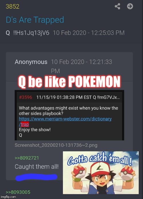 Q done won POKEMON! #WINNING - Imgflip