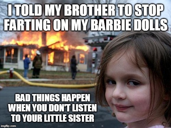 image tagged in little girl | made w/ Imgflip meme maker