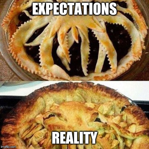  EXPECTATIONS; REALITY | image tagged in cooking fail,fail,cook | made w/ Imgflip meme maker