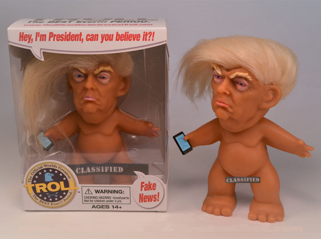 High Quality Donald Trump Troll doll Blank Meme Template