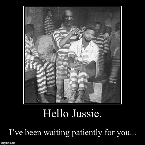Jussie Smollett was indicted today February 11th, 2020 — Judgement day for Jussie just got a little bit closer... | image tagged in jussie smollett,bill cosby,indicted,Conservative | made w/ Imgflip demotivational maker