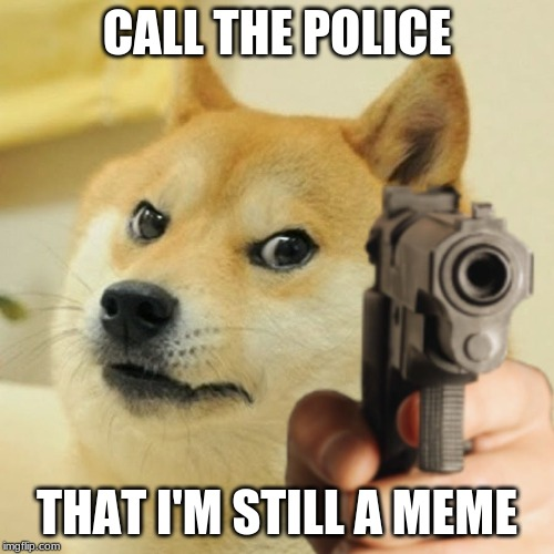 High Quality Doge is still a meme Blank Meme Template