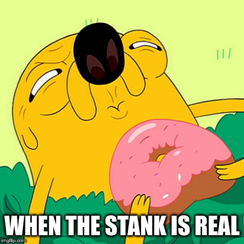 When the X is real | WHEN THE STANK IS REAL | image tagged in when the x is real | made w/ Imgflip meme maker