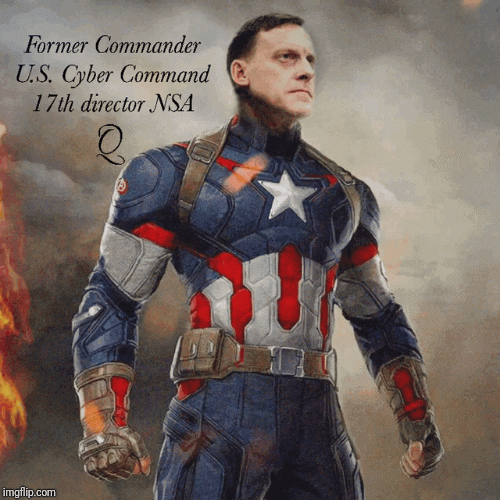 Admiral Mike Rogers Captain Q America 17 WINNING Imgflip