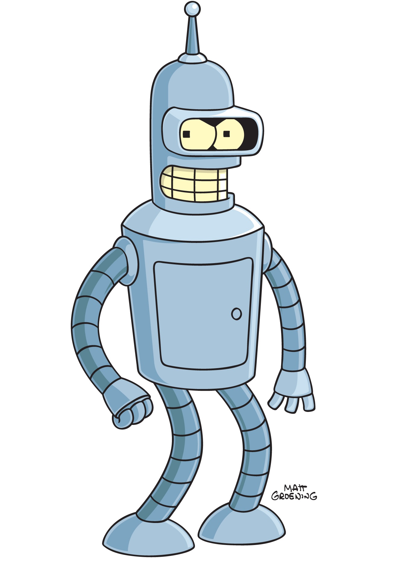 Bender the Robot Blank Meme Template