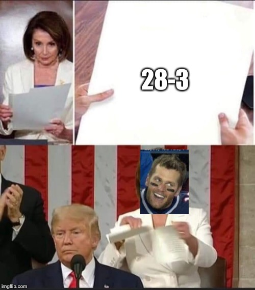 Nancy Pelosi tears speech | 28-3 | image tagged in nancy pelosi tears speech | made w/ Imgflip meme maker