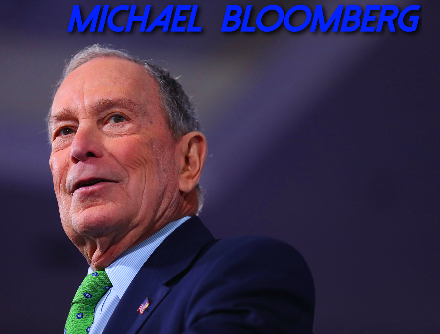 High Quality BLOOMBERG CAMPAIGN Blank Meme Template