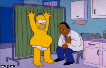 Let that belly giggle | image tagged in gifs,homer | made w/ Imgflip video-to-gif maker