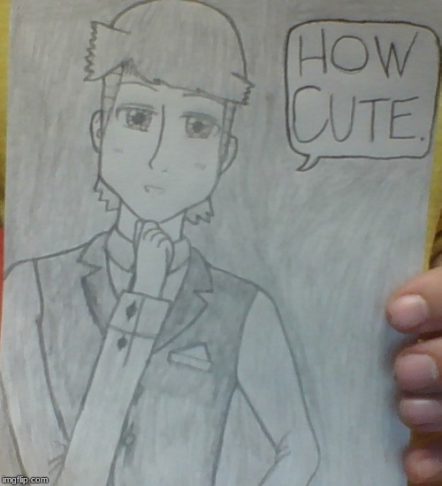 Michael Dixon is Judging You All (And Yes.  He'll Be Popping Up On This Stream Every Now and Then.) | image tagged in mike dixon how cute,memes,anime,manga | made w/ Imgflip meme maker