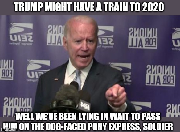 Looks like someone missed nap time | image tagged in joe biden | made w/ Imgflip meme maker