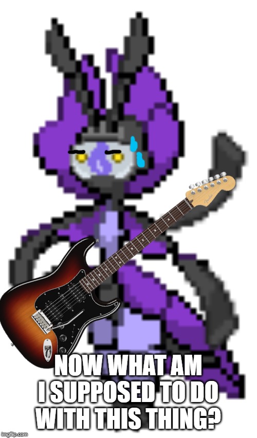 Lamanny (Facing Left) | NOW WHAT AM I SUPPOSED TO DO WITH THIS THING? | image tagged in lamanny facing left | made w/ Imgflip meme maker