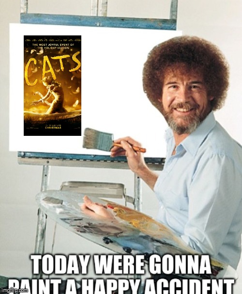 Happy accident | image tagged in bob ross | made w/ Imgflip meme maker