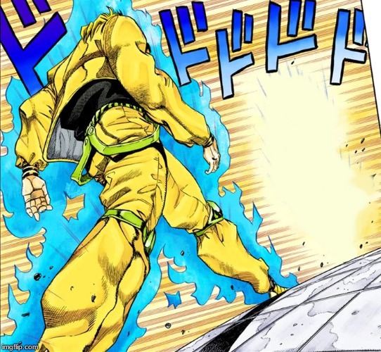 Dio walking | image tagged in dio walking | made w/ Imgflip meme maker