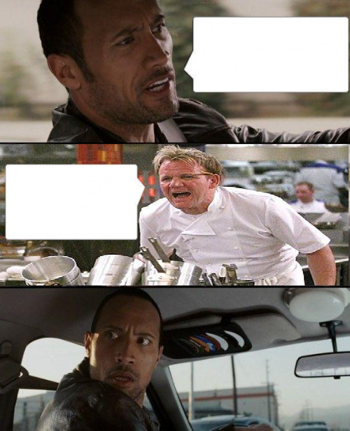 The Rock Driving Meme Generator - Imgflip