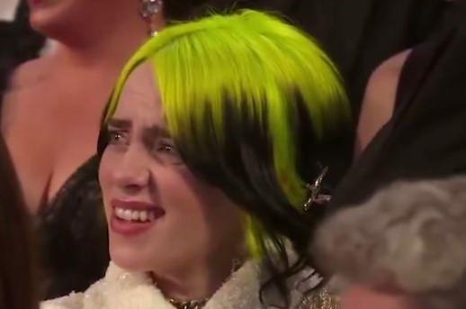 High Quality Billie Eilish Blank Meme Template