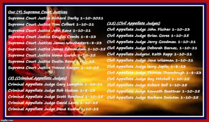 Restoring Justice to OKCO Courts, 1 Step at a time #Just_Say_NO_2020_Retention #5_Step_Justice_Slide #Strive_4_Jive_2025 | image tagged in oklahoma,court,corruption,supreme court,judge,tyranny | made w/ Imgflip meme maker