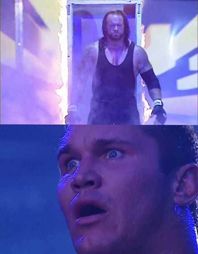Undertaker Orton Blank Meme Template