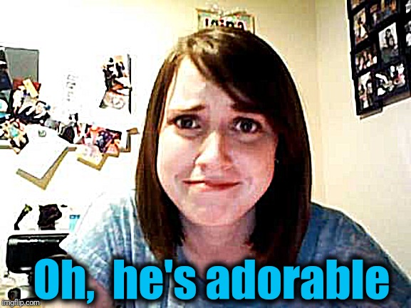 oag | Oh,  he's adorable | image tagged in oag | made w/ Imgflip meme maker