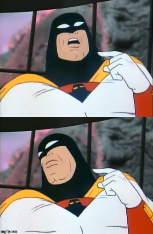 High Quality Space Ghost Blank Meme Template