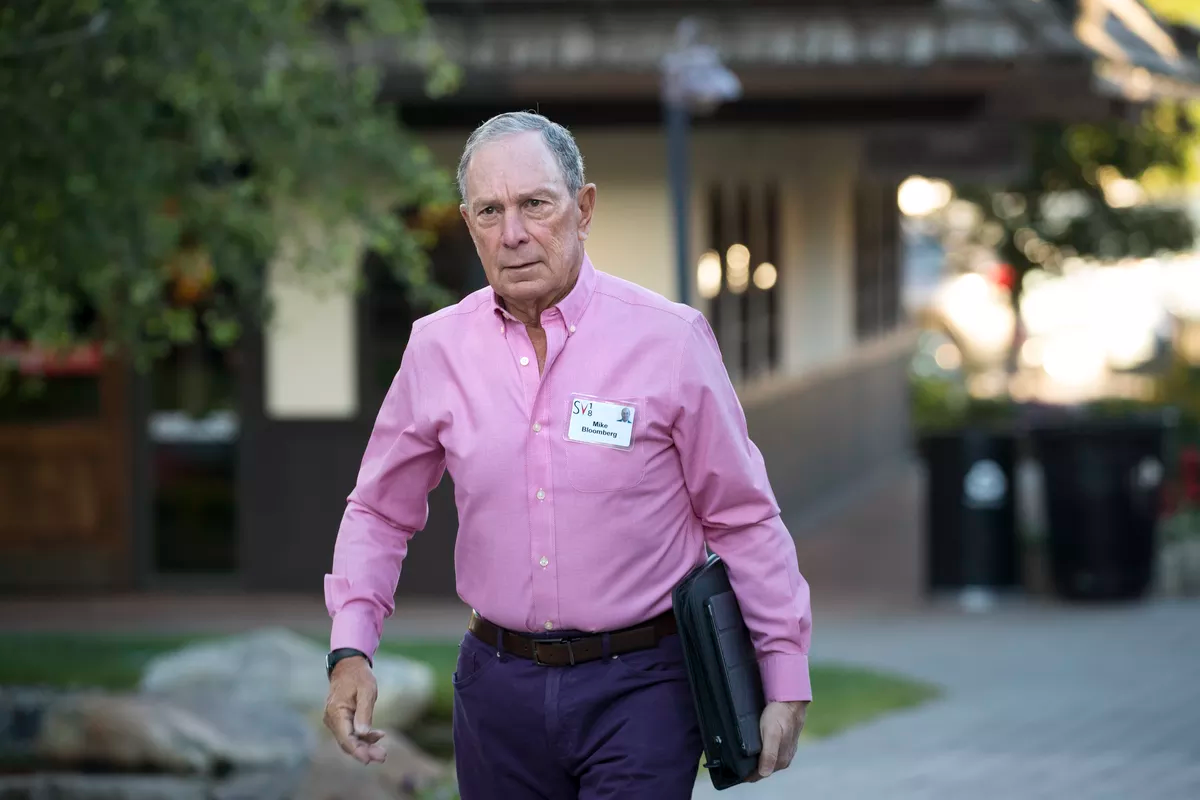 High Quality bloomberg pink Blank Meme Template