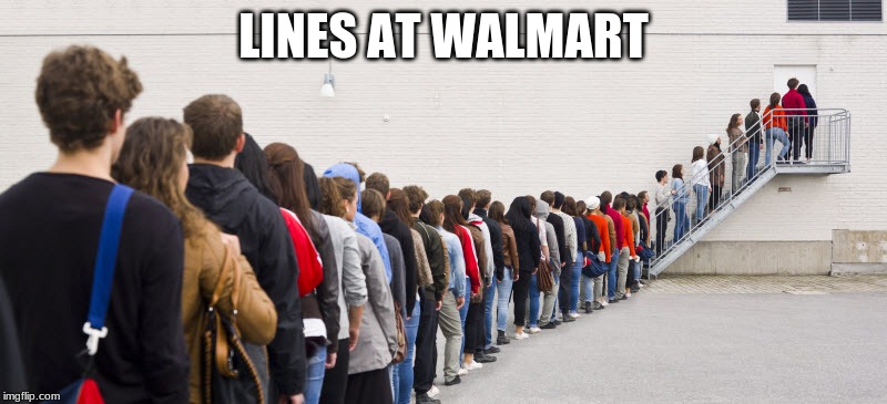 HG HYPE QUEUE | LINES AT WALMART | image tagged in hg hype queue | made w/ Imgflip meme maker