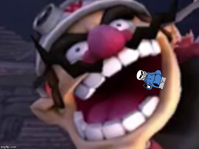 Game over | image tagged in wario,sans | made w/ Imgflip meme maker