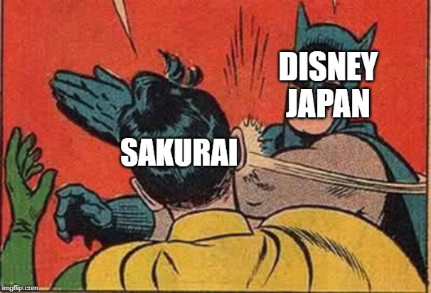 DISNEY JAPAN SAKURAI | made w/ Imgflip meme maker